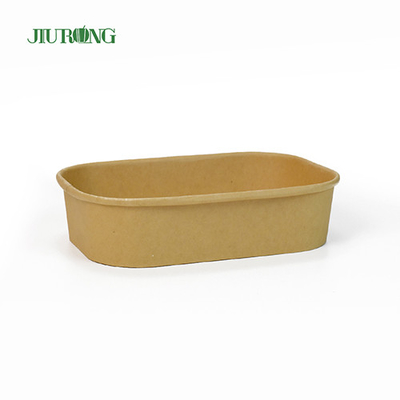 Bol jetable de soupe de papier d'emballage de cuvette de déjeuner du ménage 750ml d'hôtel