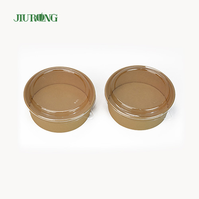 Catégorie comestible de la coutume 750cc de cuvette de papier biodégradable de couvercle d'ANIMAL FAMILIER imperméable