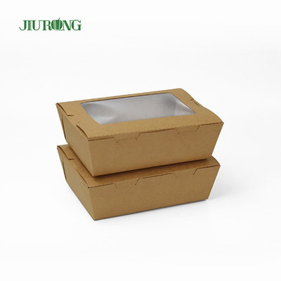 Récipient en papier kraft biodégradable