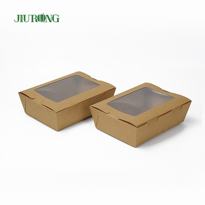 Récipient en papier kraft biodégradable