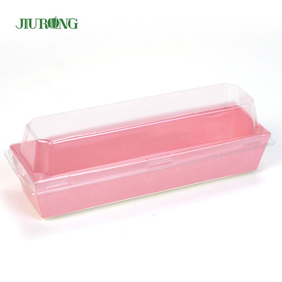 Longueur biodégradable du conteneur 140mm de papier de cannelure de F pour le magasin d'aliments de préparation rapide