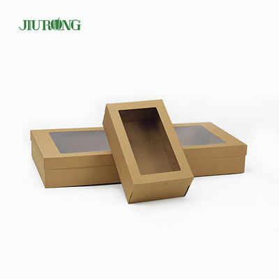 Papier ondulé à emporter biodégradable écologique des conteneurs 150mm