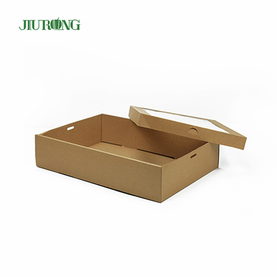 L'emballage à emporter écologique de revêtement UV Boxes1200ml Snack Container