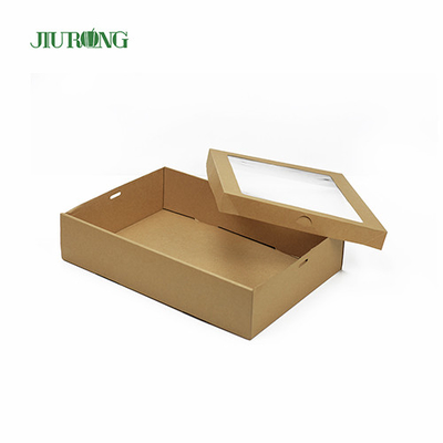 L'emballage à emporter écologique de revêtement UV Boxes1200ml Snack Container
