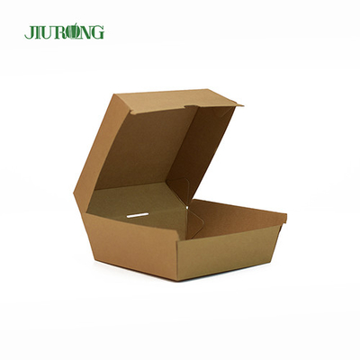 L'emballage à emporter écologique de langue simple a réutilisé le papier d'emballage 1600ml