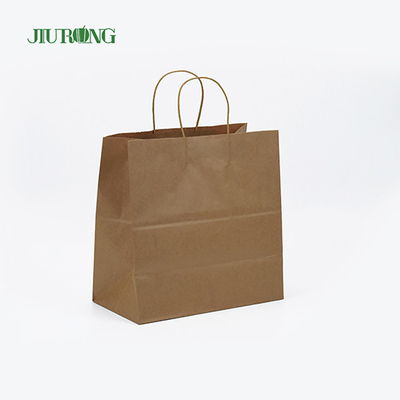 Take Away SOS Kraft Sac en papier biodégradable Recyclable Approuvé BSCI