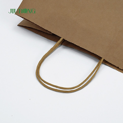 Take Away SOS Kraft Sac en papier biodégradable Recyclable Approuvé BSCI