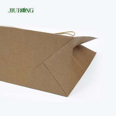 Take Away SOS Kraft Sac en papier biodégradable Recyclable Approuvé BSCI