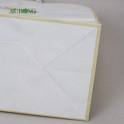 Sac en papier biodégradable écologique de cadeau 350mm avec le pain de poignée