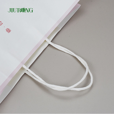 Le journal biodégradable de sac de papier de logo fait sur commande met en sac la taille écologique de 305mm