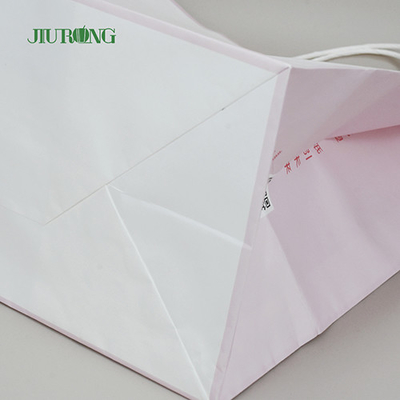 Le journal biodégradable de sac de papier de logo fait sur commande met en sac la taille écologique de 305mm