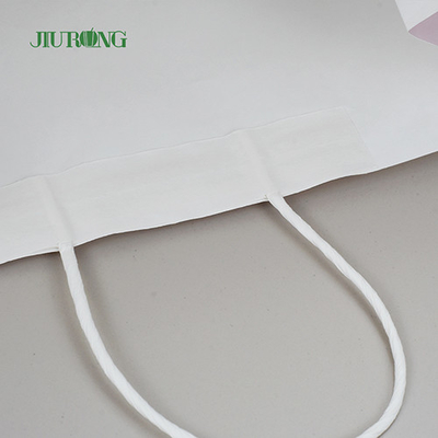 Le journal biodégradable de sac de papier de logo fait sur commande met en sac la taille écologique de 305mm