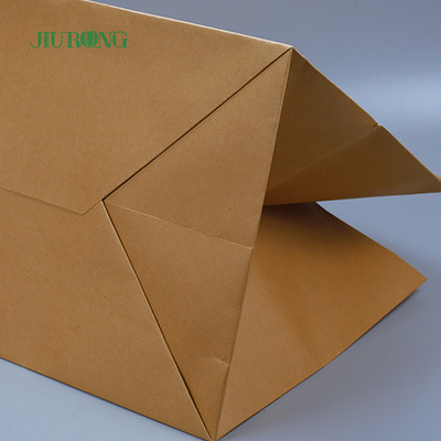Sacs en papier biodégradables à emporter d'emballage de taille du sac 320mm écologiques