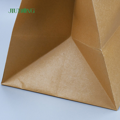 Sacs en papier biodégradables à emporter d'emballage de taille du sac 320mm écologiques