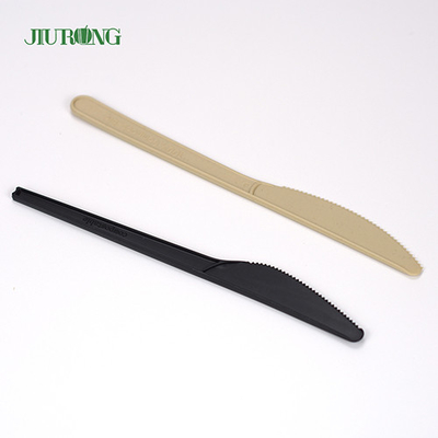 Coutellerie jetable biodégradable en plastique PLA Bagasse Couverts jetables écologiques