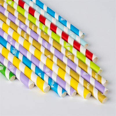 Papier 5mm biodégradable lisse Straw Eco Friendly