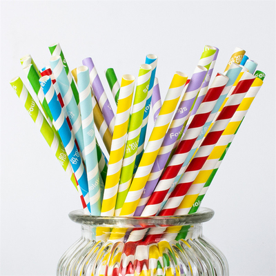 Papier 5mm biodégradable lisse Straw Eco Friendly