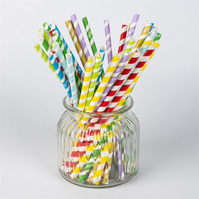 Papier 5mm biodégradable lisse Straw Eco Friendly