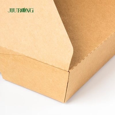 Conteneur biodégradable d'emballage de papier d'emballage Togo Box Fast Food Takeaway