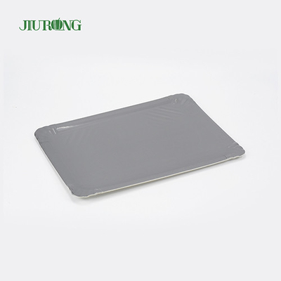 La nourriture écologique biodégradable plaque la forme faite sur commande jetable Jiurong